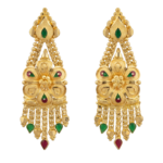 Traditional Gold Jhumka - Set 17