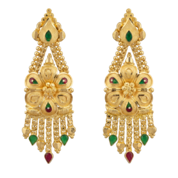 Traditional Gold Jhumka - Set 17