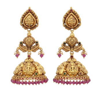 Traditional Gold Jhumka - Set 8