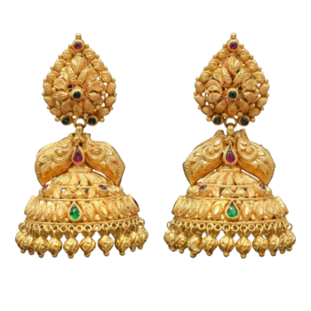 Traditional Gold Jhumka - Set 6