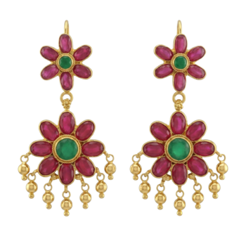 Traditional Gold Jhumka - Set 2