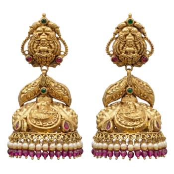 Traditional Gold Jhumka - Set 16