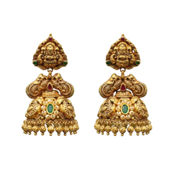 Traditional Gold Jhumka - Set 13
