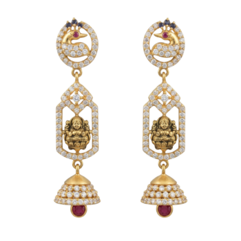 Traditional Gold Jhumka - Set 10