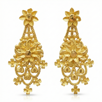 Traditional Gold Jhumka - Set 9